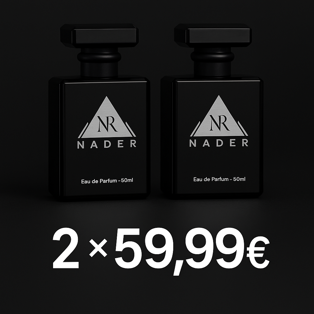 NADER Eau de Parfum – Exclusive Promo: 2 Bottles for €59.99